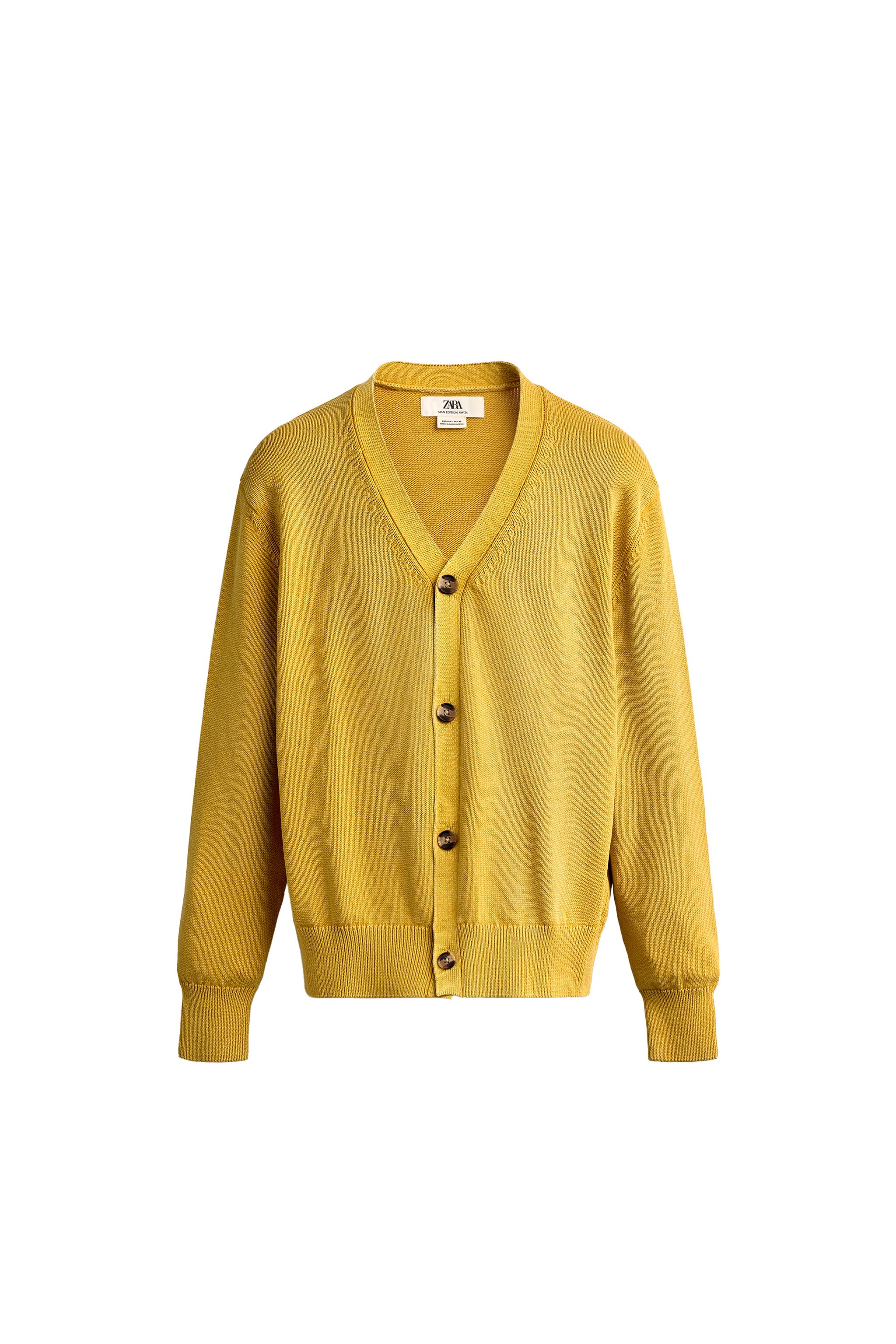 COTTON REGULAR FIT CARDIGAN